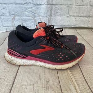Brooks transcend women 8.5 running shoes with tie laces